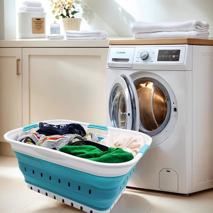 SAMMART 42L Collapsible Plastic Laundry Basket - Image 5