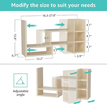 NUTIKAS Desk Shelves Desktop Organizer Shlef - Image 3