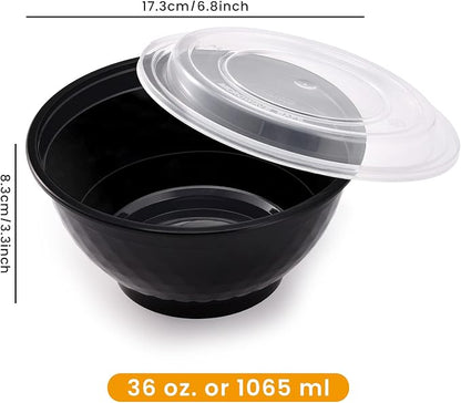36oz Extra-Thick Meal Prep Bowls - Image 2
