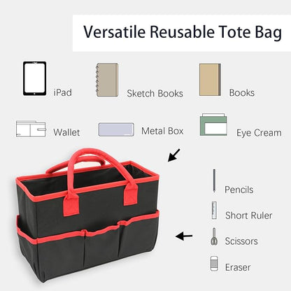 Cupohus Art Organizer Craft Storage Tote Bag - Image 2