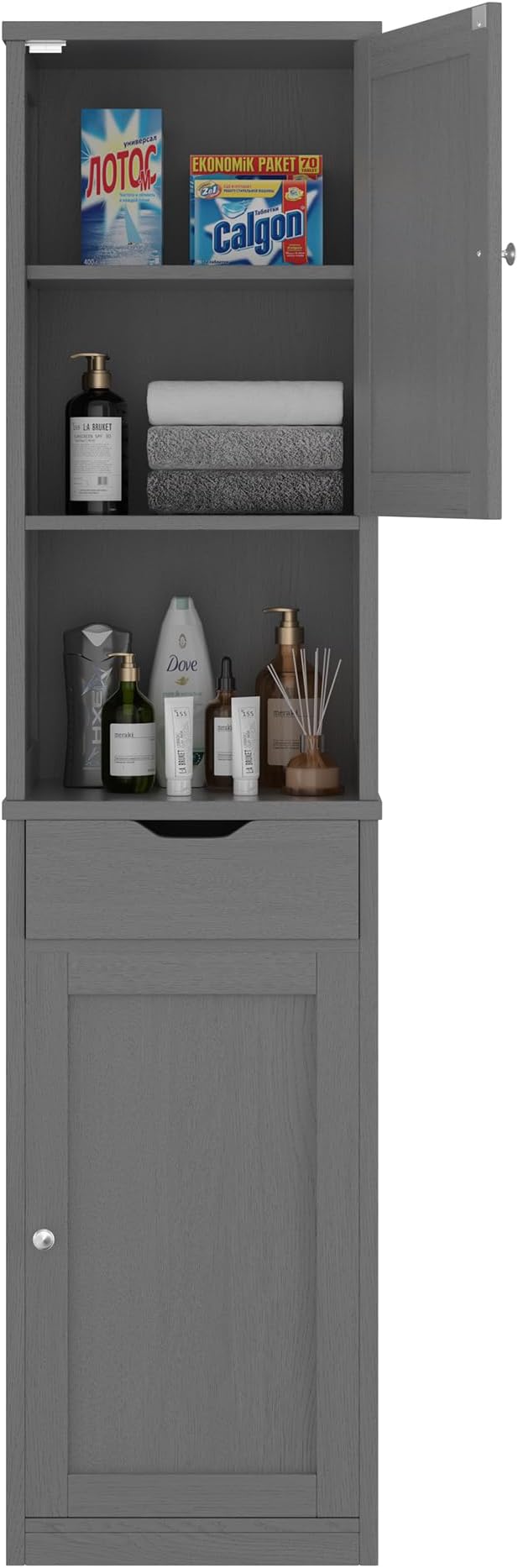 Walsunny Tall Bathroom Storage Cabinet - Image 8