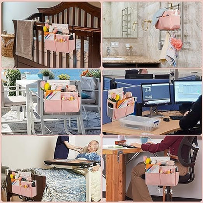 Bedside Storage Organizer 5 Pockets - Image 5