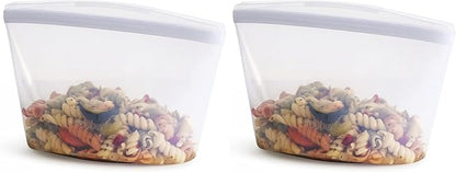 Stasher Premium Silicone Reusable Food Storage Bag, Sous Vide, Dishwasher by Stasher