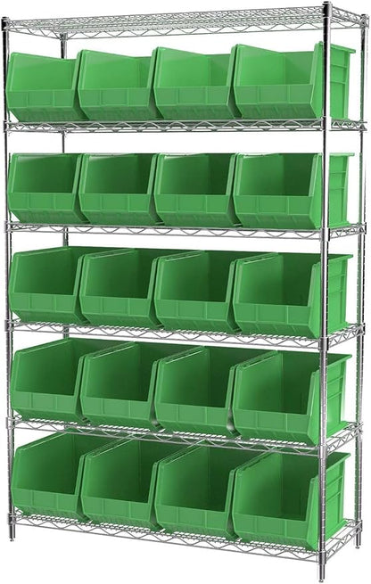 Akro-Mils 30260 AkroBins Plastic Storage Bins, Space-Saving Stackable Bins - Image 10
