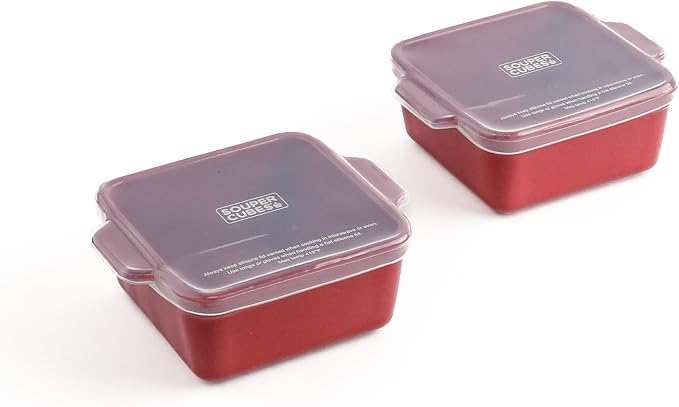 Souper Cubes Ceramic Baking Dishes 2.0-5" x 5" Baking Dishes by SouperCubes%C2%AE