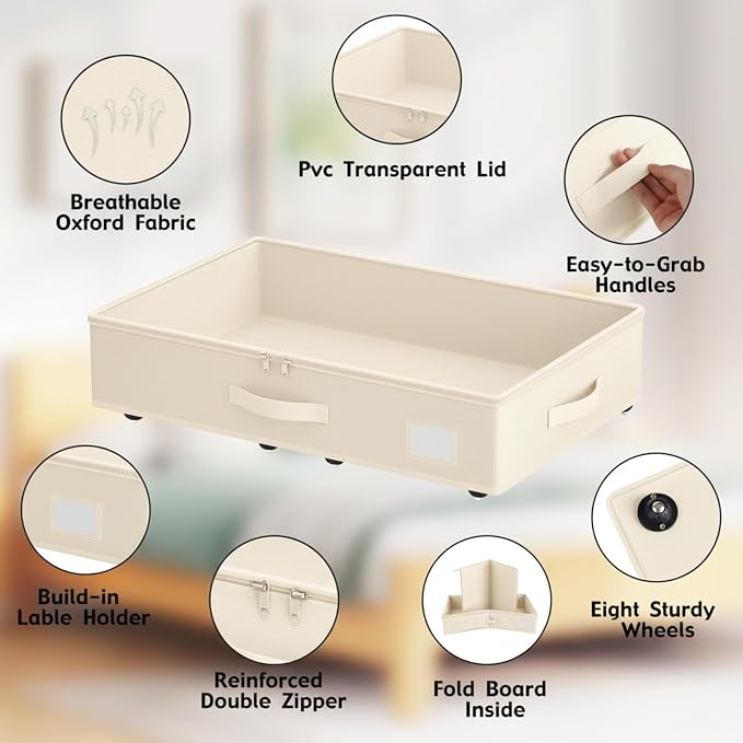 EE-RoomWorld Under Bed Storage - Image 5