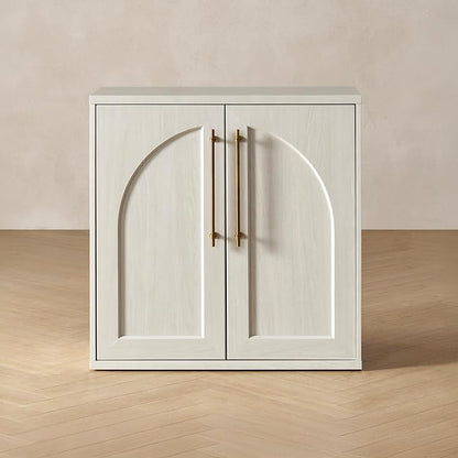 mopio Blake Storage Cabinet, Small Modular Accent Display Sideboard Buffet by MopioInc