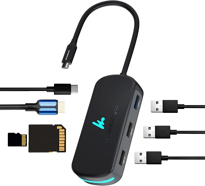 Type C 7 in 1 Wozoyo Docking Station by Wozoyo