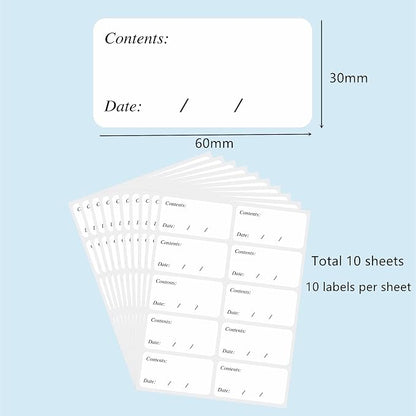 Hybsk Removable Freezer Labels Easy Peel Off - Image 3