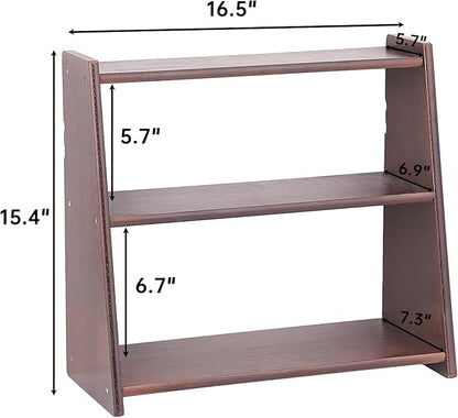 100% Solid Wood Coffee Station Organizer, Countertop Organizer | 3 Tier Spice - Image 5