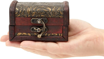 Juvale Wooden Treasure Chest Set - Image 7