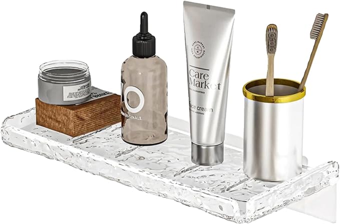 Shower Organizer, Wall Floating Shelf by V-HANVER
