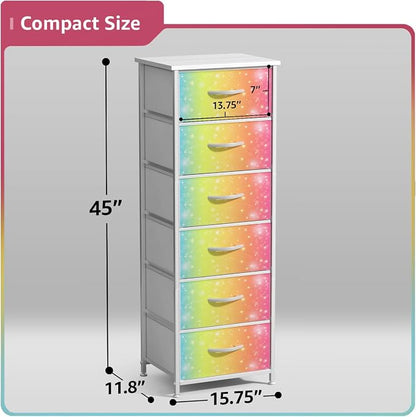 Sorbus Kids Dresser with 6 Drawers - Image 3