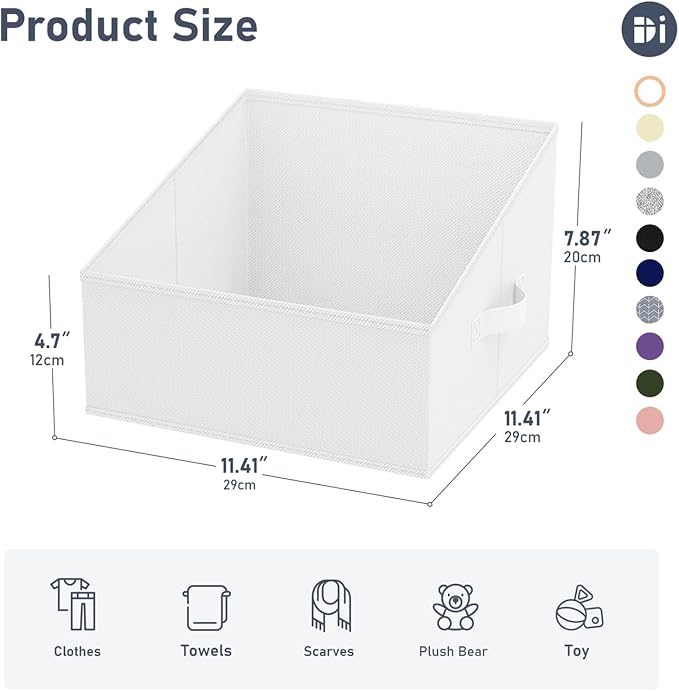 DIMJ Closet Storage Bins 6 Pack - Image 3