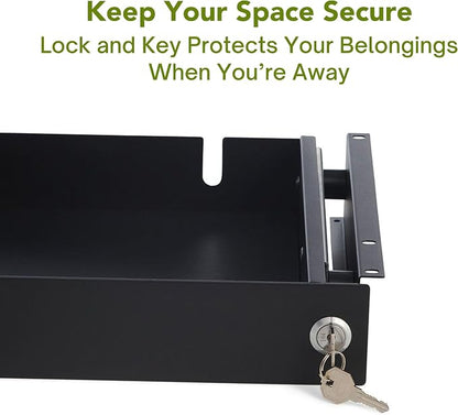 PERFECT POSTURE Max Under Desk Storage Drawer – Large Desk Drawer - Image 5