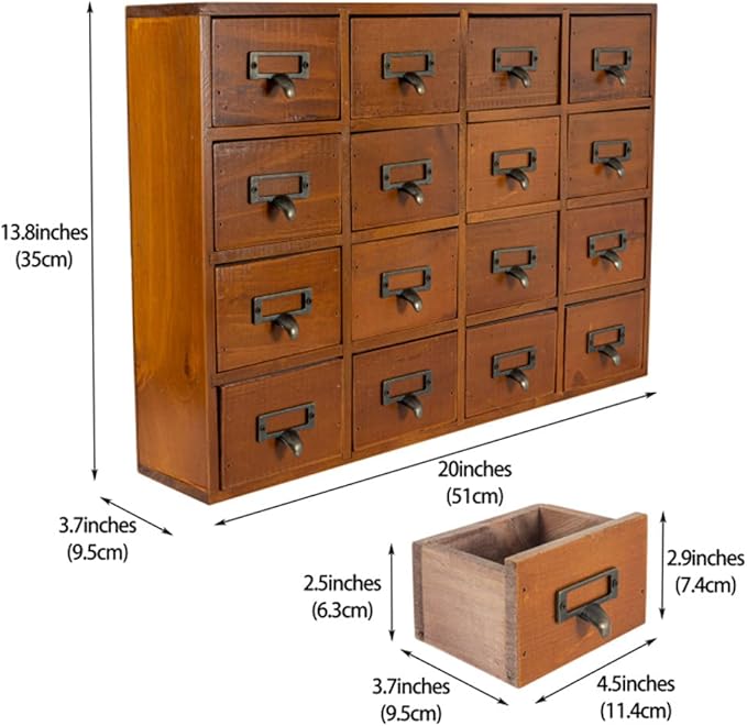 Apothecary Drawers Apothecary Cabinet - Image 3