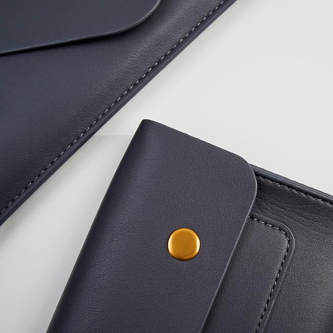 PU Leather Laptop Sleeve 13 Inch Compatible - Image 7