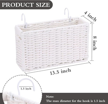 Cotton Rope Woven Bedside Caddy - Image 2