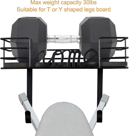 TJ.MOREE Ironing Board Hanger Wall Mount- Laundry Room Decor- Iron and Ironing - Image 6