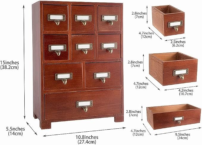 Apothecary Drawers Apothecary Cabinet - Image 3