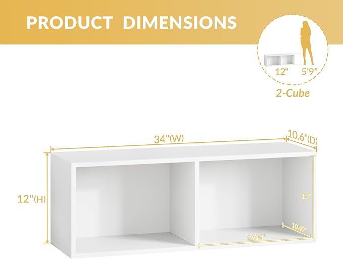 IOTXY DIY Modular Cube Bookcase - Image 3