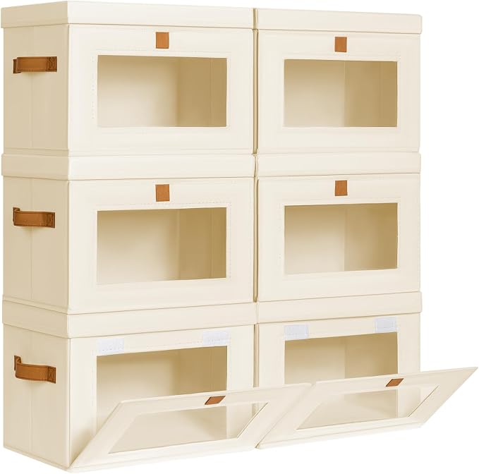 Homsorout Medium Fabric Storage bins by Homsorout
