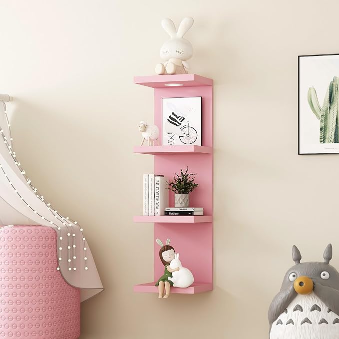 LitaEther Versatile 4 Tier Wall Shelf Unit, Display Floating Shelf - Image 6