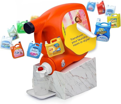 Skywin TidyFriend No-Spill Liquid Laundry Detergent Dispenser Holder, Laundry by Skywin