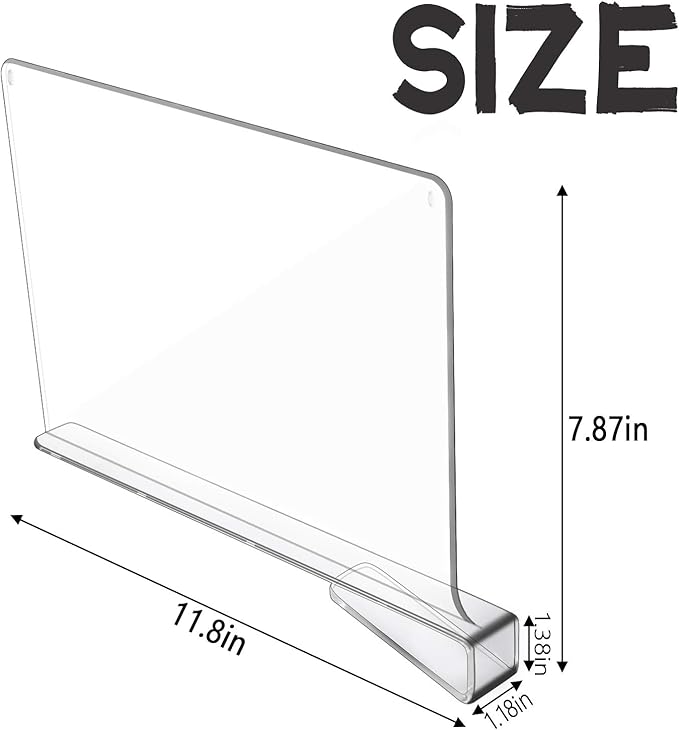 Acrylic Shelf Dividers for Closet Organization, Closet Shelf Organizer Closet - Image 5