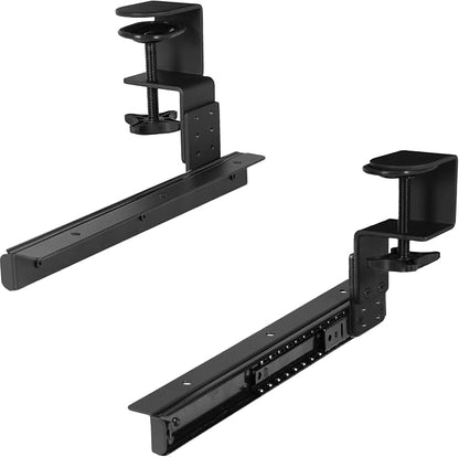 VIVO Height Adjustable Clamp and 12 inch Rail Set by Unknown