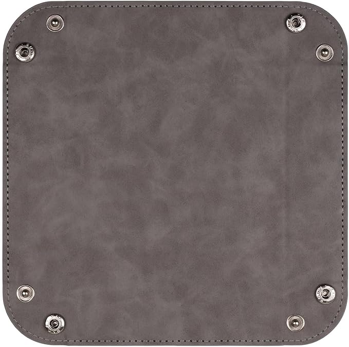 siduater Valet Tray Desktop Storage Organizer – Vegan Leather Catchall Bedside by siduater
