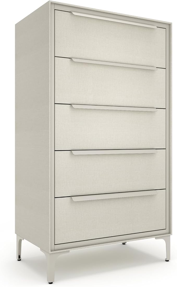 tinge Naima Premium Fabric Dresser by Tinge