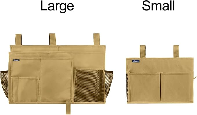 Surblue Bedside Caddy Hanging Organizer Bedside Storage Bag - Image 3