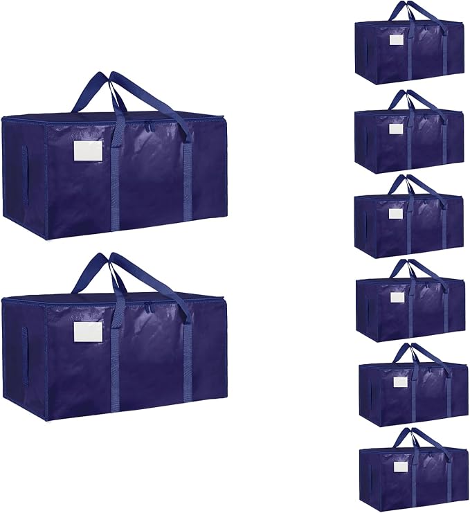 8 Pack-Extra Large Heavy Duty Moving Bags by Unknown