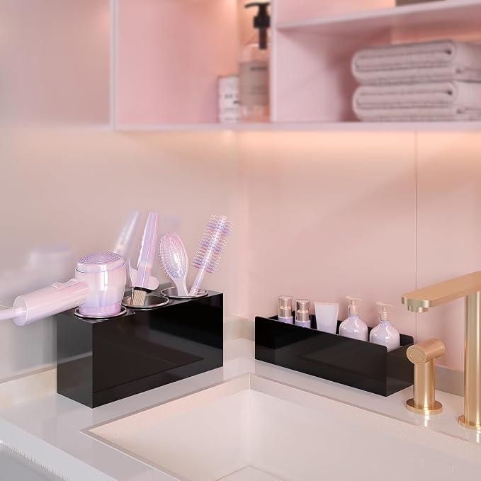Hair Tool Organizer, Acrylic Hot Hair Styling Tool Organizer - Image 3