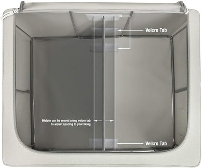 Sorbus Storage Bins with Divided Interior - Image 7