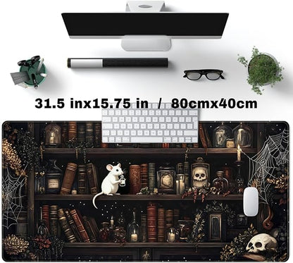Dark Witchy Desk Mat Gaming Desk Pad Large Mouse Pad, Magician'S Fantasy - Image 3