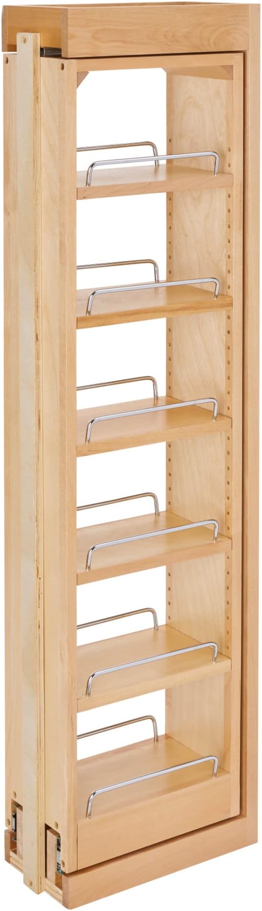 Rev-A-Shelf 6" W x 42" H Pull Out Quad Shelf Organizer by Rev-A-Shelf