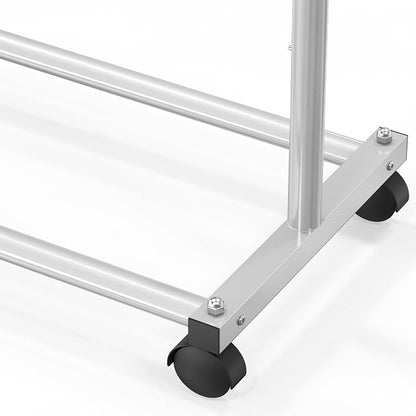 Simple Houseware Standard Rod Garment Clothing Rack, Extendable Width from 30 - Image 6