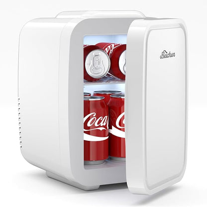 Mini Fridge, 4 Liter/6 Can Portable Refrigerator by BEICHEN
