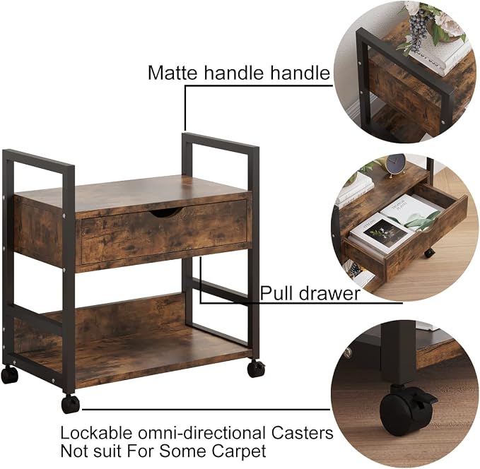 TigerDad Mobile Printer Stand - Image 5