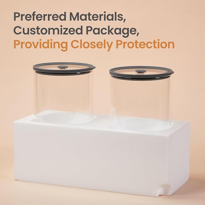 Extra-Large Glass Flour and Sugar Storage Containers - Image 8