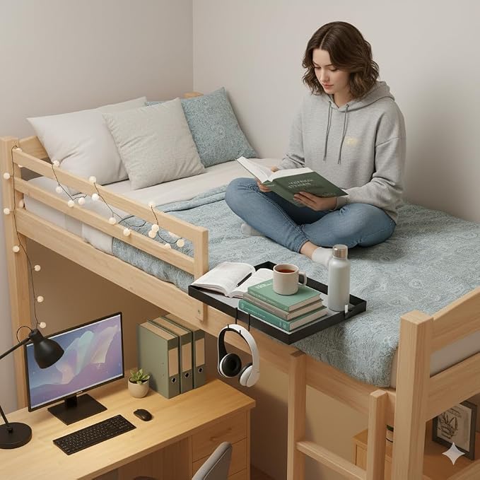 Bedside Shelf for Dorm Bunk Bed - Image 6