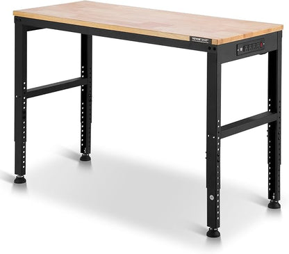 VEVOR Adjustable Workbench, 48 x 20-inch Heavy Duty Work Bench - Image 10