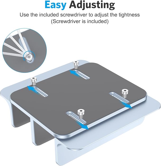 OMOTON Vertical Laptop Stand, Desktop Aluminum Mac Book Stand - Image 5