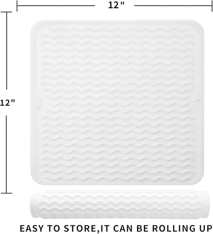 Silicone Dish Drying Mat for Multiple Usage, Easy clean, Eco-friendly, - Image 2