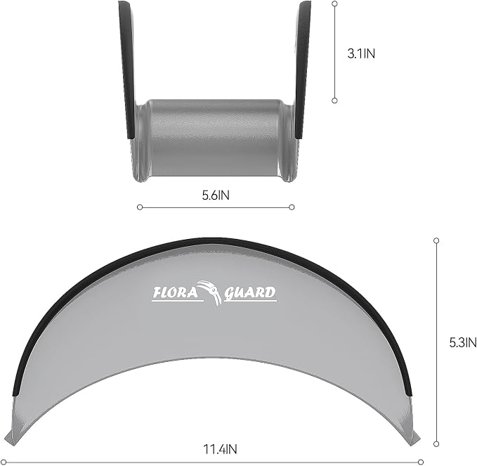 FLORA GUARD Garden Hose Holder, Heavy-Duty Hose Hanger, Holds Up to 125 ft - Image 2