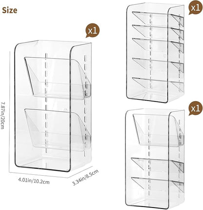 PAVSTINE 3-Pack Medicine Cabinet Organizer, - Image 2