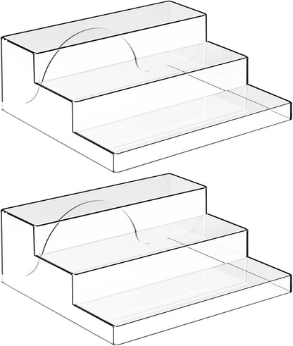 Yieach 3 Tiered Acrylic Display Stands by Yieach