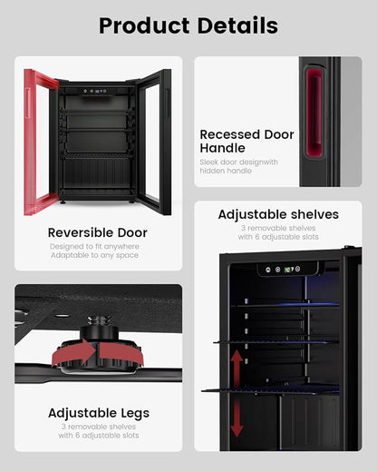 Wine Cooler Refrigerator - Image 7